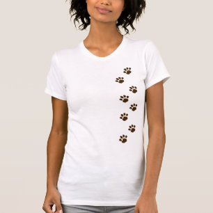 Tatzen-Druck T-Shirt
