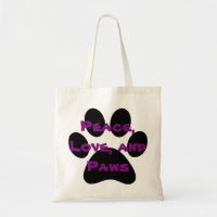 Tatzen-Druck-Tasche
