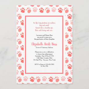 Tatzen-Druck-VeterinärschulAbschluss lädt ein Einladung