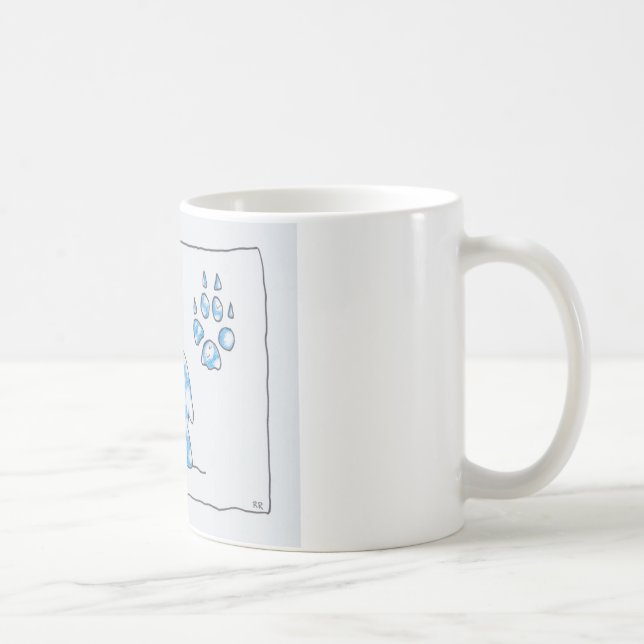 TATZEN-LANDSCHAFT DES HIMMEL-WOLF-EINER durch Ruth Kaffeetasse (Rechts)