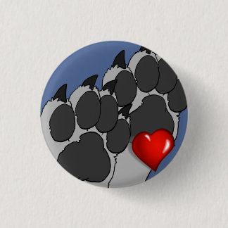 Tatzen-Liebhaber Button