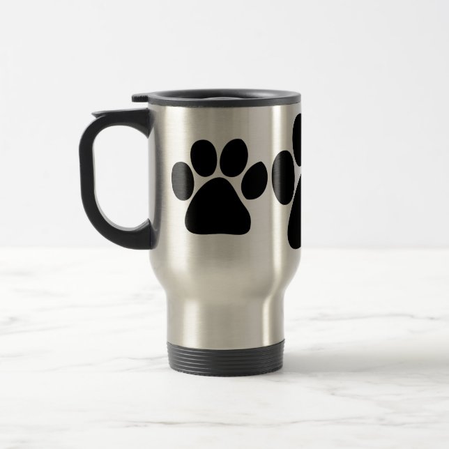TATZEN-ROSTFREIE REISE-TASSE REISEBECHER (Links)