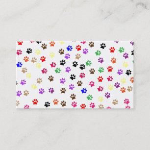 Tatzen-Visitenkarte Visitenkarte