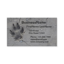 Tatzendruck-Haustier-Visitenkarte