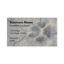 Tatzendruck-Haustier-Visitenkarte