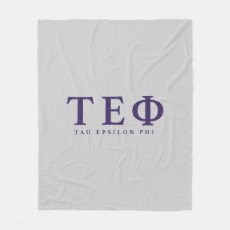 Tau Epsilon Phi Buchstaben Fleecedecke