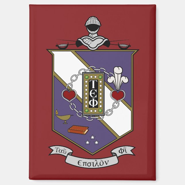 Tau Epsilon Phi Tau Wappen Magnet (Vorderseite)