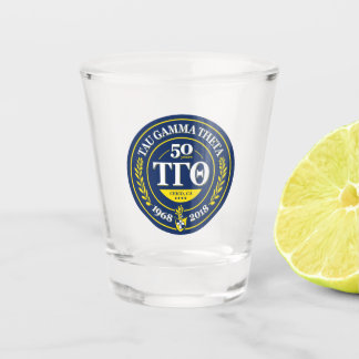 Tau Gamma Theta Shot Glass - Farbenjubiläum Schnapsglas