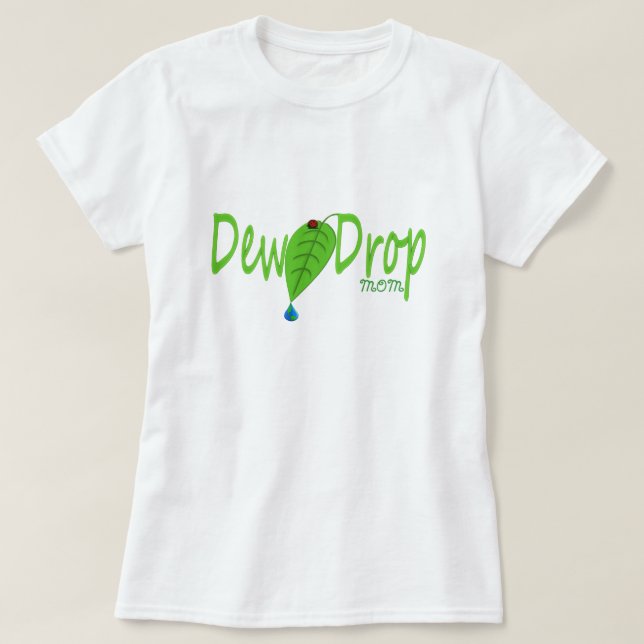 Tau-Tropfen T-Shirt (Design vorne)