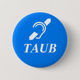 TAUB - Deutsch - Taube Button