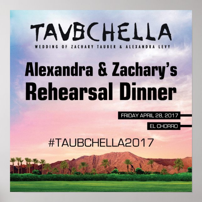 TAUBCHELLA TROLLEY POSTER (Vorne)