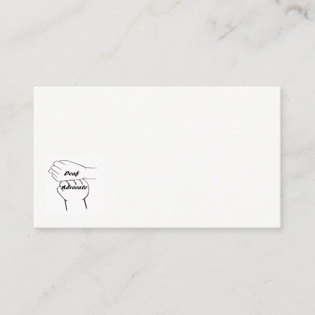 Taube Anwalt-Visitenkarte ASL Visitenkarte (Vorderseite)