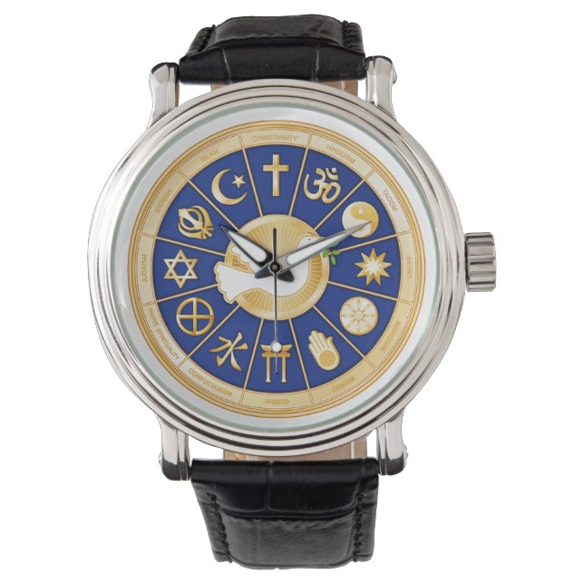 Taube Armbanduhr (Vorderseite)