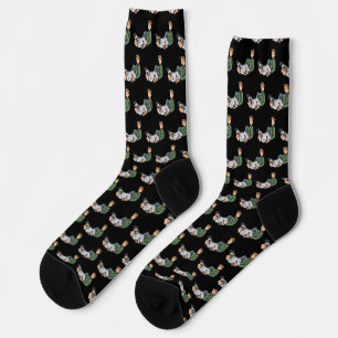 Taube Behaltend Socken