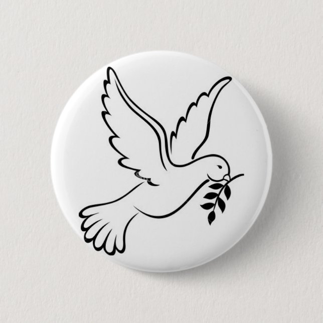 Taube Button (Vorderseite)