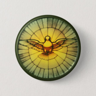 Taube des Heiligen Geistes Button