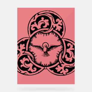 Taube des Heiligen Geistes Christliches Symbol Acrylschild