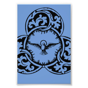 Taube des Heiligen Geistes Christliches Symbol Fotodruck