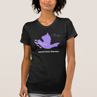 Taube des Hoffnungs-Singrün-Bandes - Magen-Krebs T-Shirt