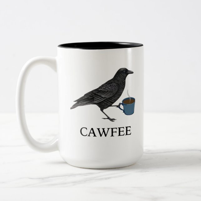 Taube Einfache moderne Tasse (Links)