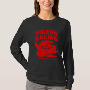 Taube für Coole Vogeltaube Racing Homing 3 T-Shirt