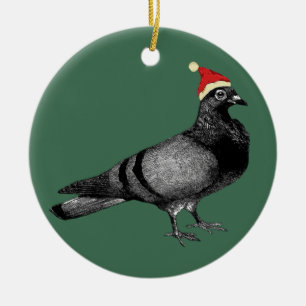 Taube Keramik Ornament