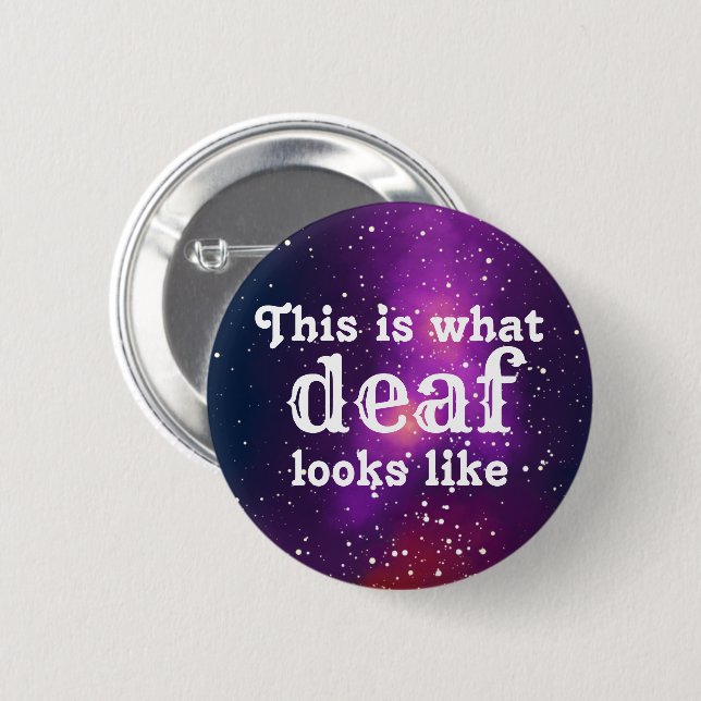 Taube kundengerechte Galaxie-Identität Button (Vorne & Hinten)