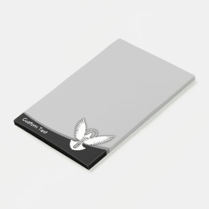 Taube mit Schlüssel Post-it Klebezettel