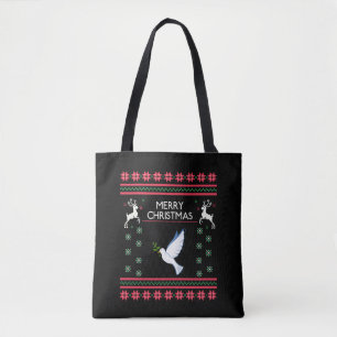 Taube mit Weihnachtsbird