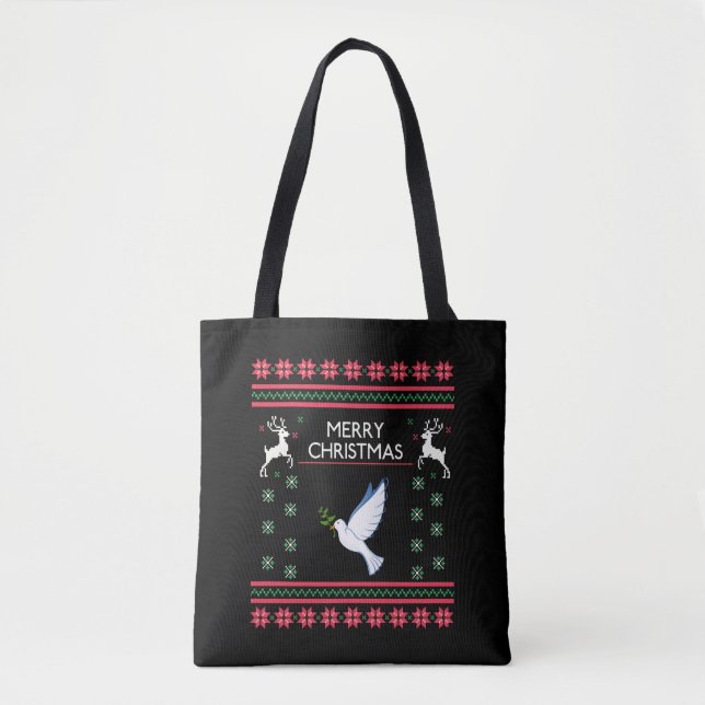 Taube mit Weihnachtsbird (Vorderseite)