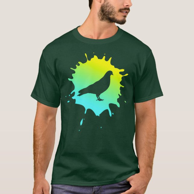 Taube oder Taube für Männer oder Jungen T-Shirt (Vorderseite)