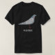 Taube Personalisiert T-Shirt (Design vorne)