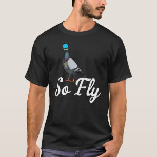 Taube So Fliegen Liebe Taube Haustiere Vögel 3 T-Shirt