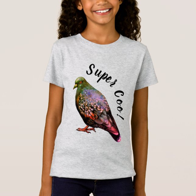 Taube, super Coo! T-Shirt (Vorderseite)