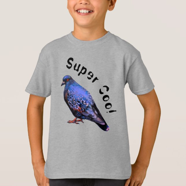 Taube, super Coo! T-Shirt (Vorderseite)