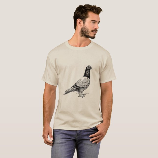Taube T-Shirt (Vorne ganz)