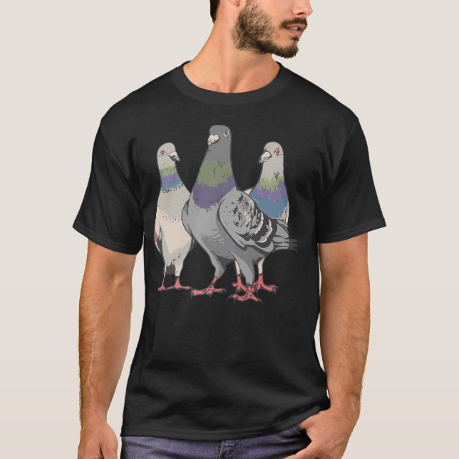 Taube T-Shirt (Vorderseite)