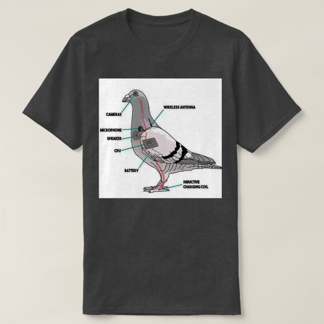 Taube T-Shirt (Design vorne)