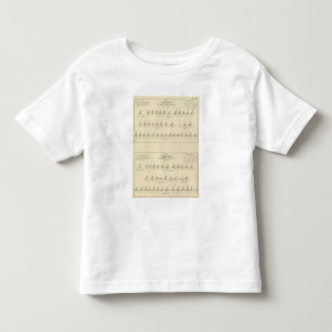 Taube und Mutism, statistische US-Lithographie Kleinkind T-shirt