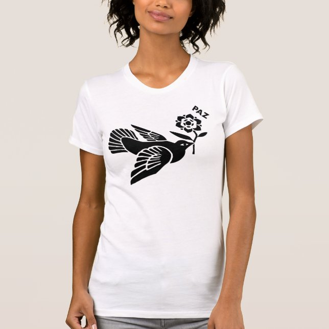 Taube von Paz T-Shirt (Vorderseite)