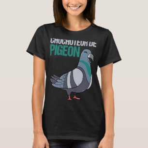 Taube Whisperer Columbidae Wings Feathered Taube T-Shirt