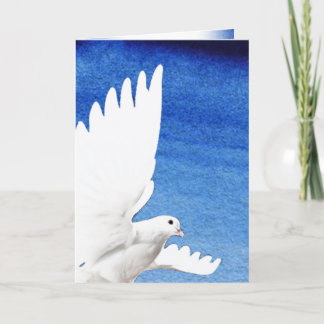 Tauben-Aquarell Dankeskarte