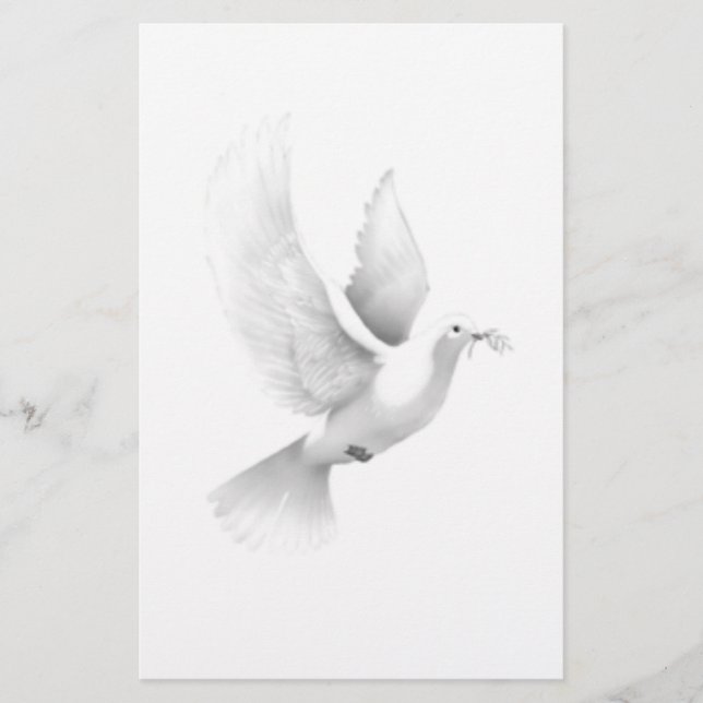 tauben briefpapier (Vorderseite)