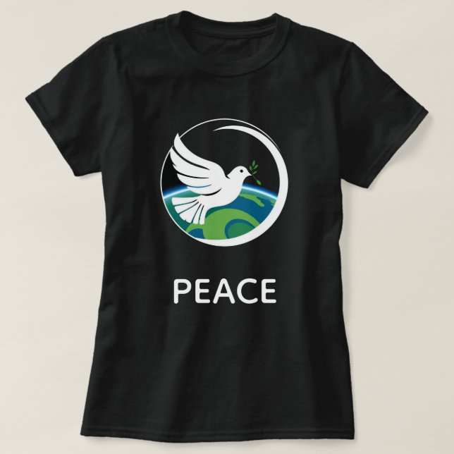 TAUBEN DES FRIEDENS T-SHIRT (Design vorne)
