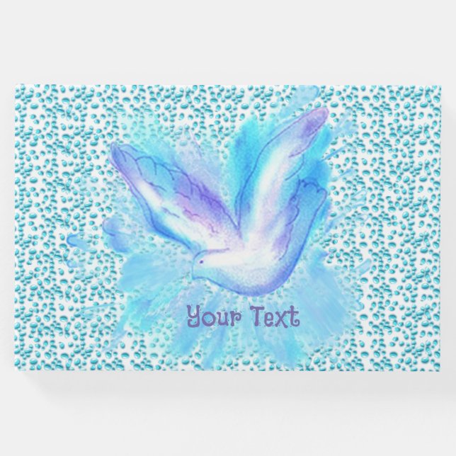 Tauben Gästebuch (Vorderseite)