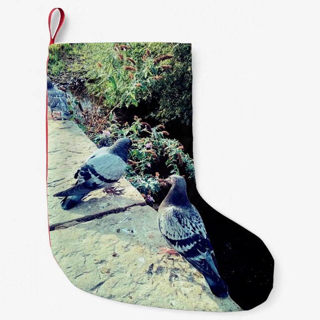 Tauben Kleiner Weihnachtsstrumpf (Vorderseite)