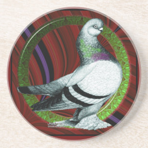 Tauben-Kreis von Berlin Sandstein Untersetzer