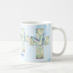 Tauben-Kreuz-Tasse Kaffeetasse