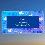 Tauben, Menorah und Sterne<br><div class="desc">.Feiern Sie acht Tage und acht Nächte des Festivals der Lichter mit Hanukkah-Karten und Geschenken. Das Lichterfest ist hier. Lächle die Menorah, spiele mit dem dreiel und feiere auf Latkes und Sufganiyots. Feiern Sie den Geist von Hanukkah mit Freunden, Familie und Lieben, indem Sie ihnen Happy Hanukkah wünschen.</div>