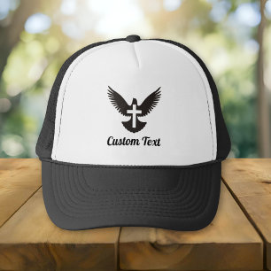 Tauben mit Kreuz Trucker-Mütze Truckerkappe